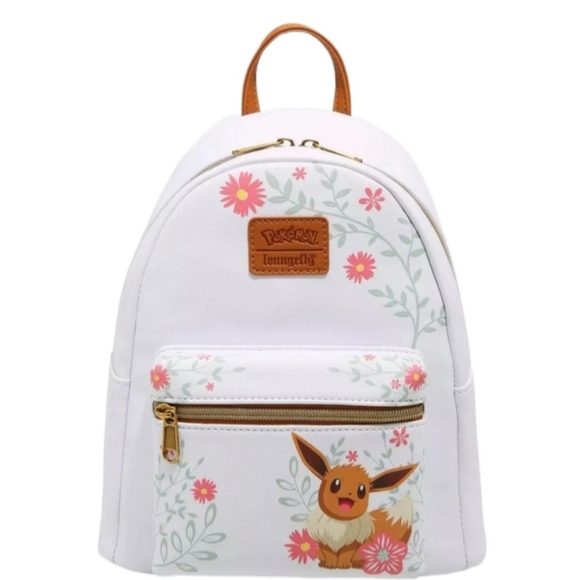 Loungefly Pokémon Eevee Mini Backpack Spring Flowers Kids Kawaii Y2K - Picture 10 of 10